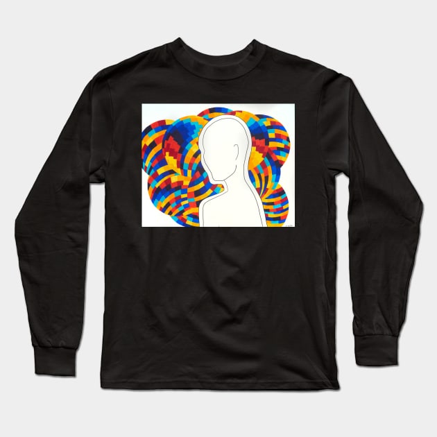 The Myth of the Dynamic Person Long Sleeve T-Shirt by ifnotforv